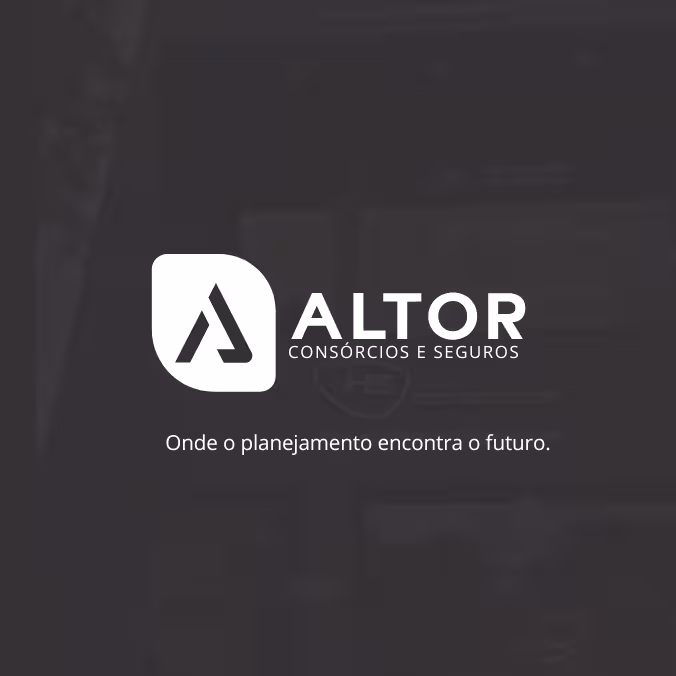 Altor consórcios e seguros, onde o planejamento encontra o futuro.